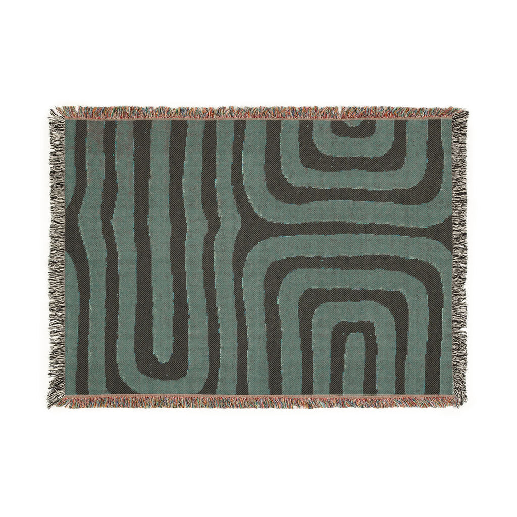 Clay Passage — Woven Blanket — alternate view
