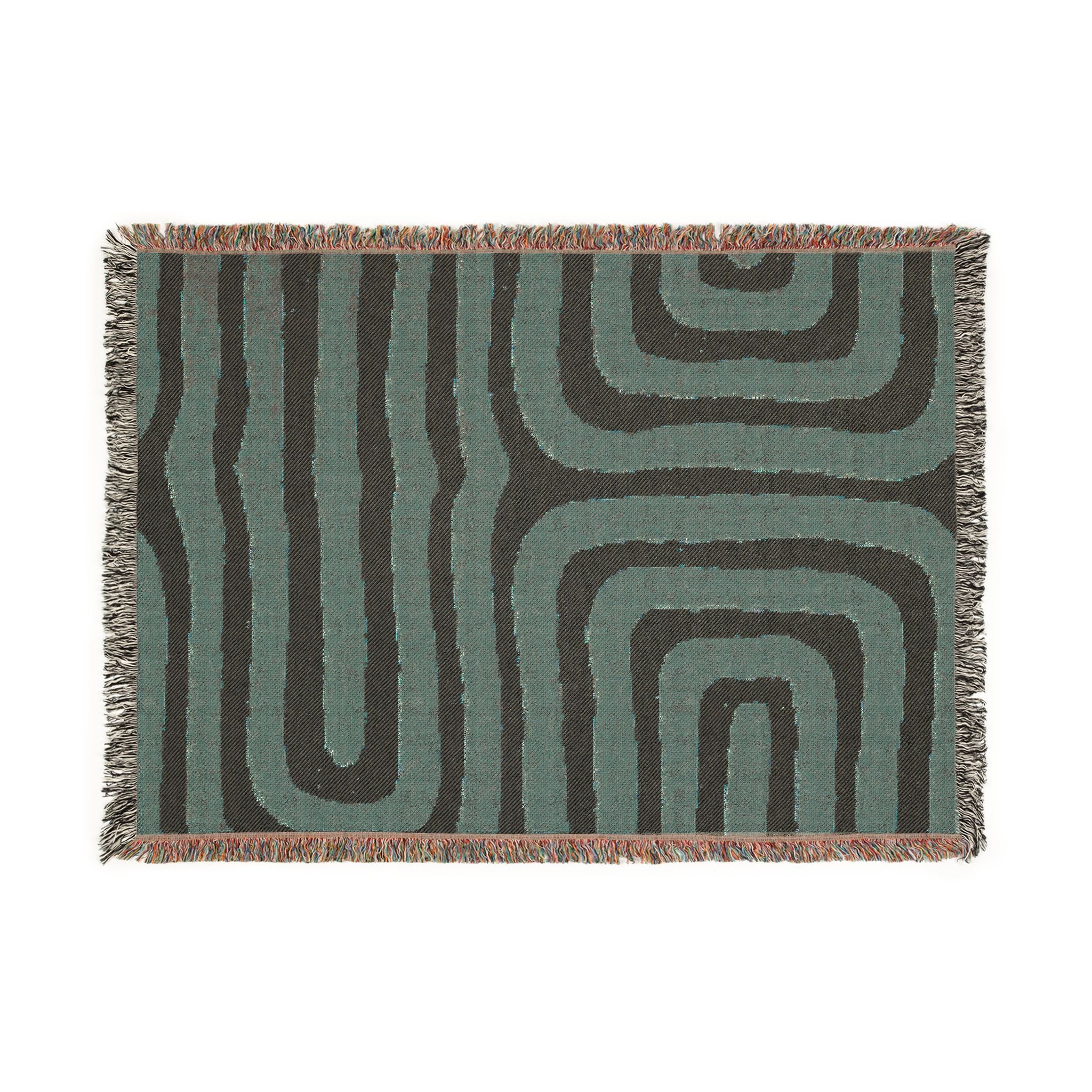 Clay Passage — Woven Blanket — alternate view