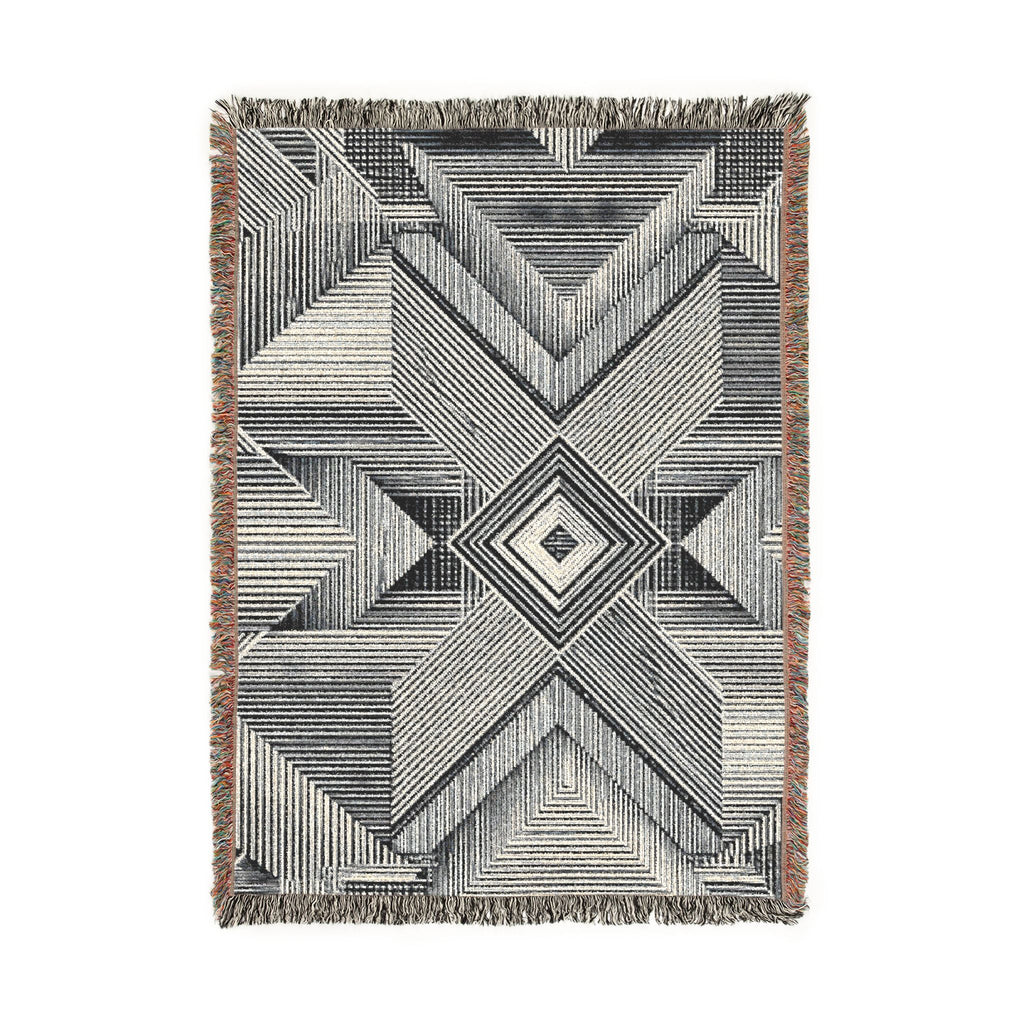 Monolith Star — Woven Blanket — woven texture detail
