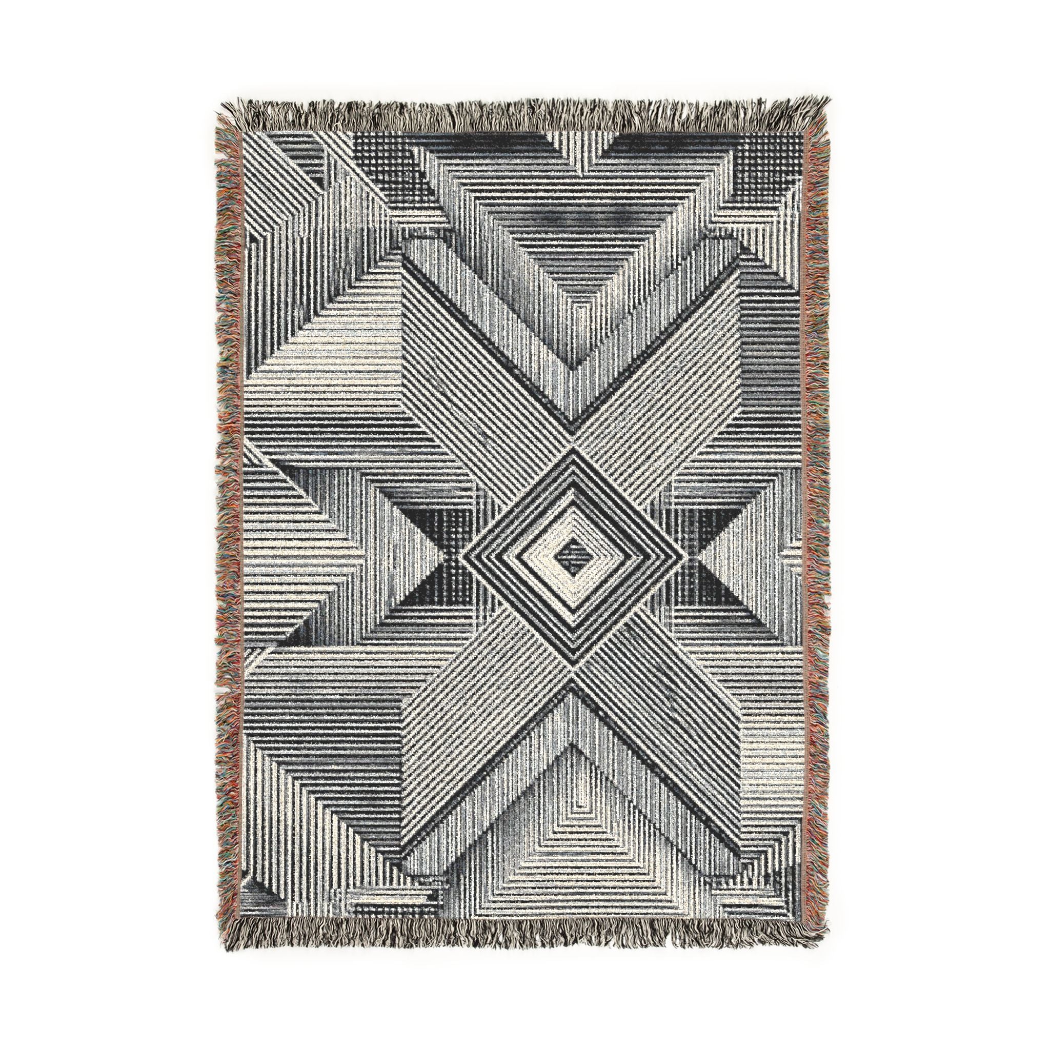 Monolith Star — Woven Blanket — woven texture detail