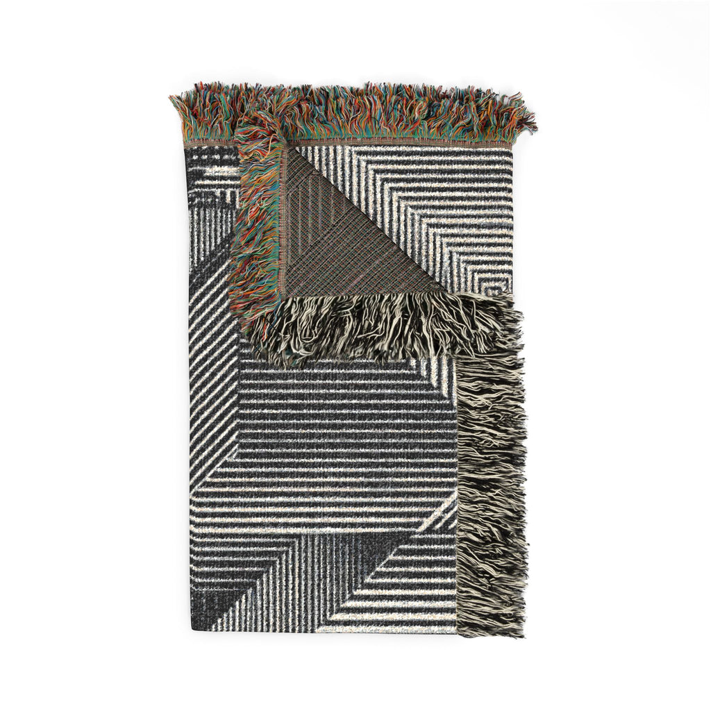 Monolith Star — Woven Blanket — lifestyle view