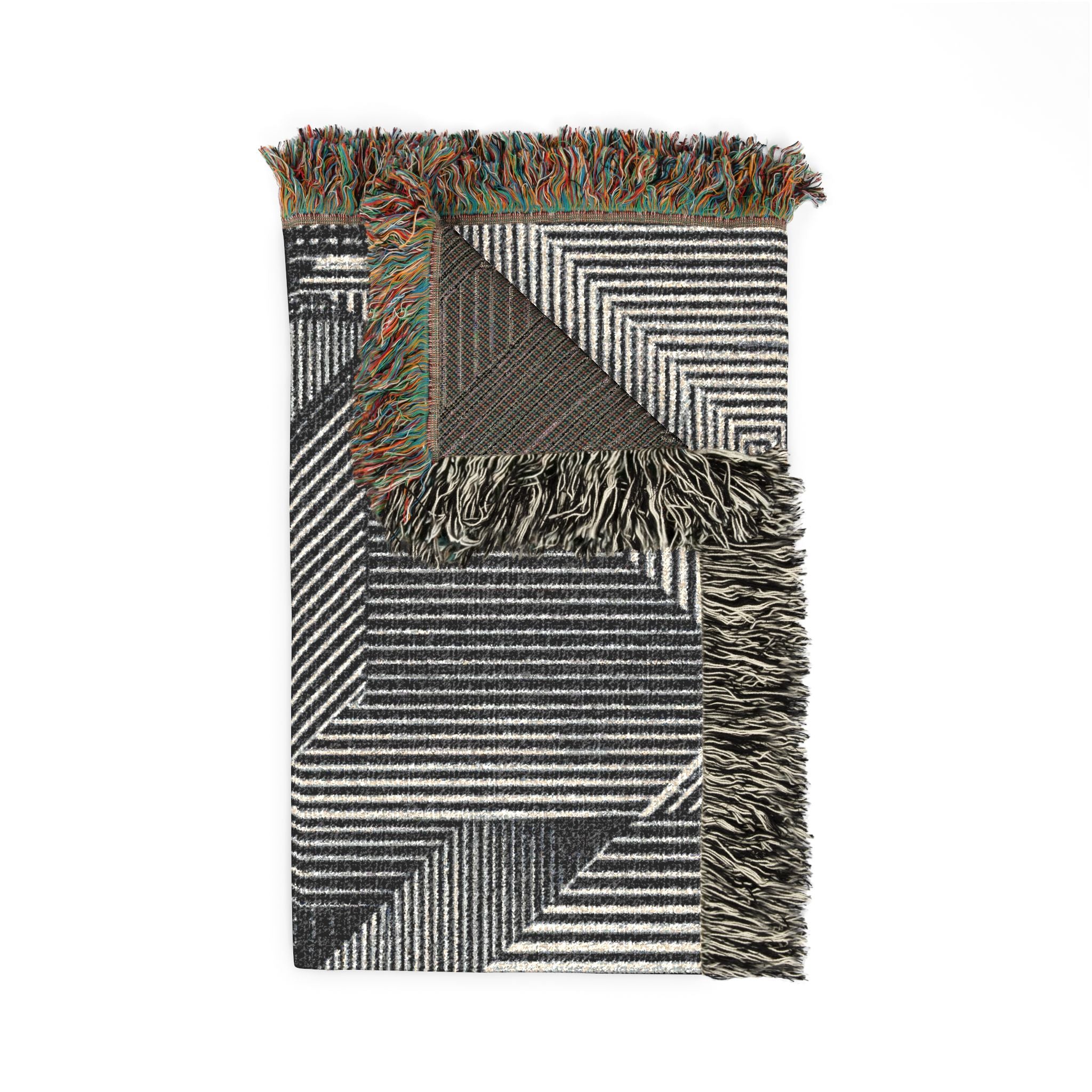 Monolith Star — Woven Blanket — lifestyle view
