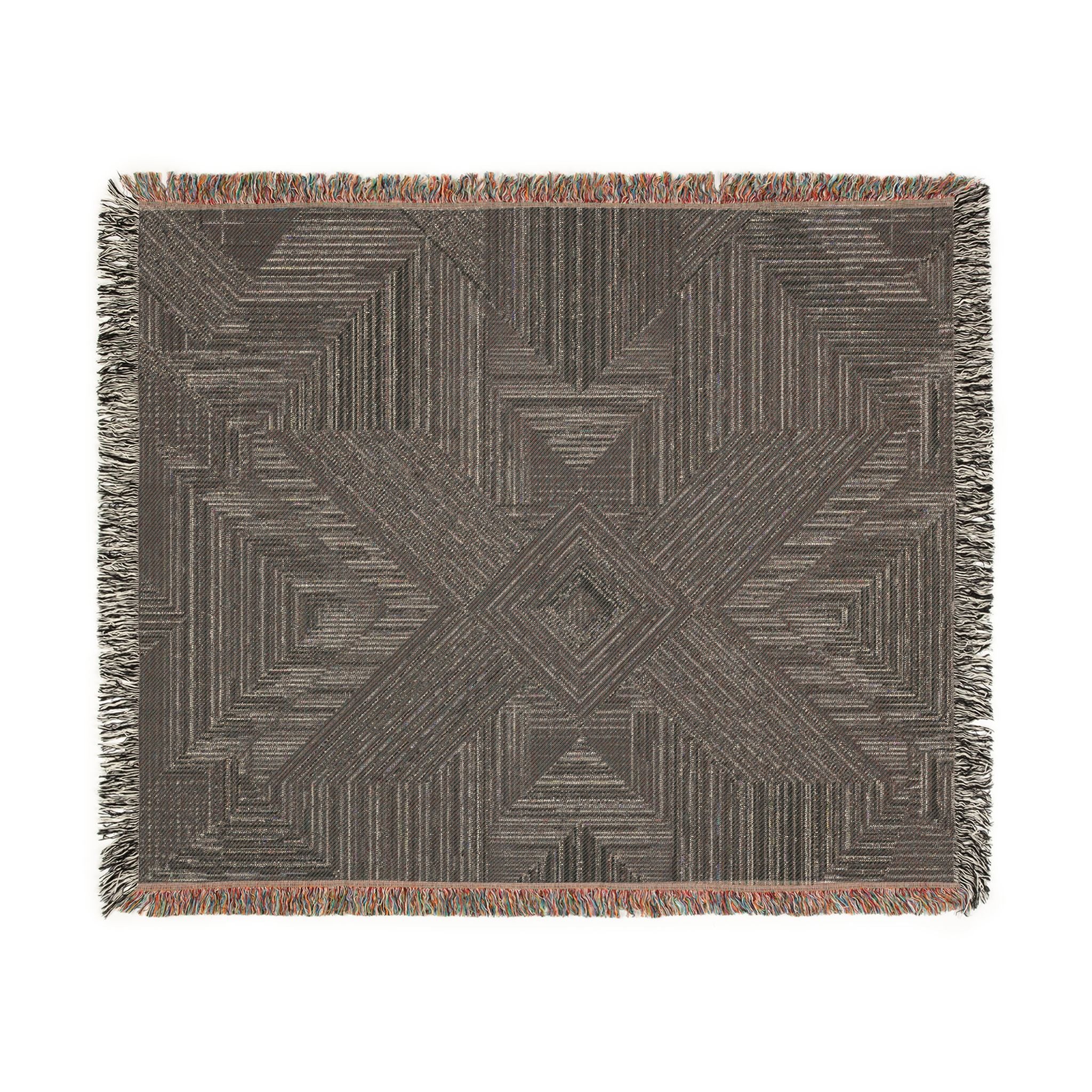 Monolith Star — Woven Blanket — styled room view