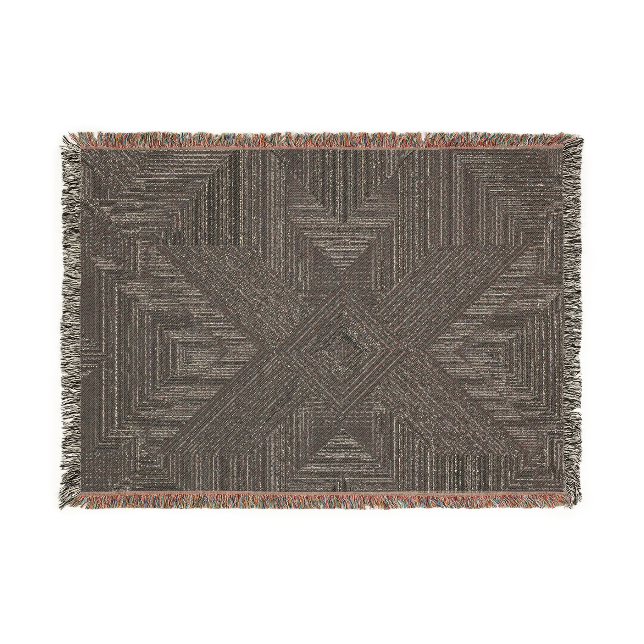 Monolith Star — Woven Blanket — detail view