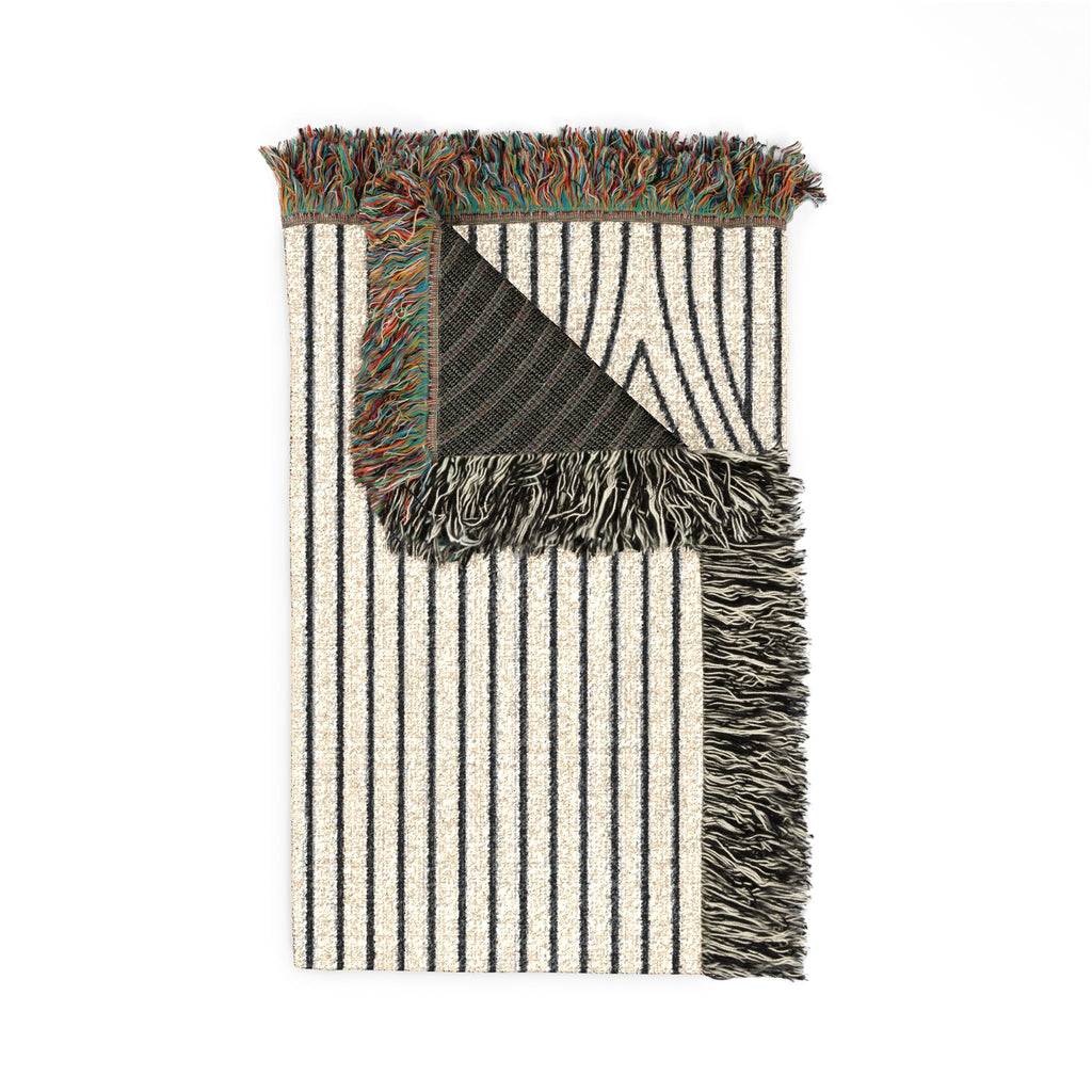 Convergence — Woven Blanket — side view