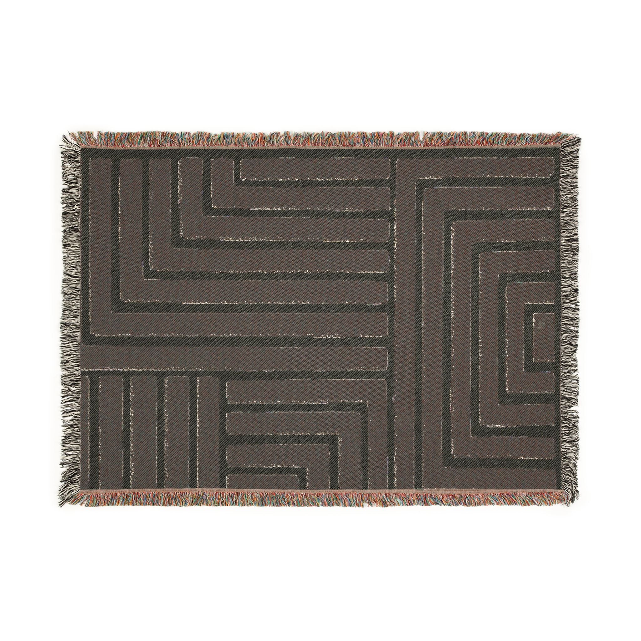 Quarter Turn — Woven Blanket — alternate view