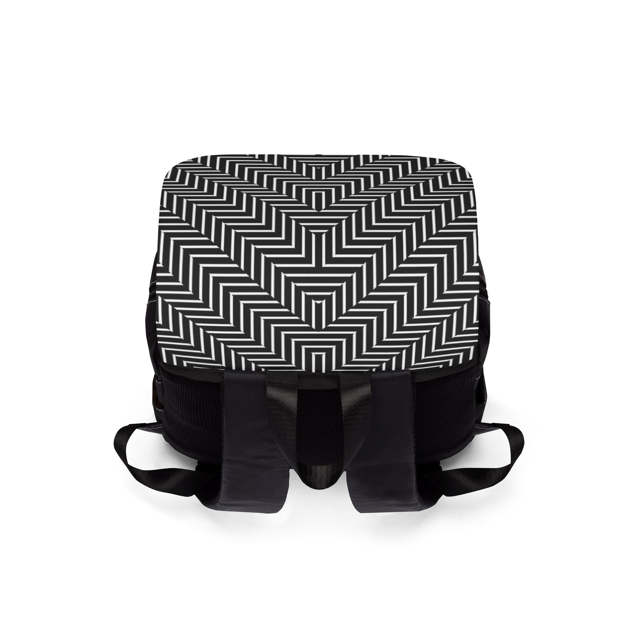 Maze Field — Oxford Backpack — detail view