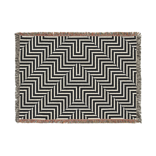 Circuit Shift — Woven Blanket — floating front view
