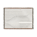 Convergence — Woven Blanket — floating front view