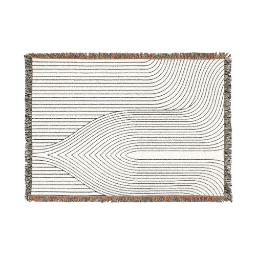 Convergence — Woven Blanket — floating front view