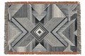 Monolith Star — Woven Blanket — floating front view