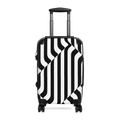 Optic Current — Carry-On Suitcase — floating front view