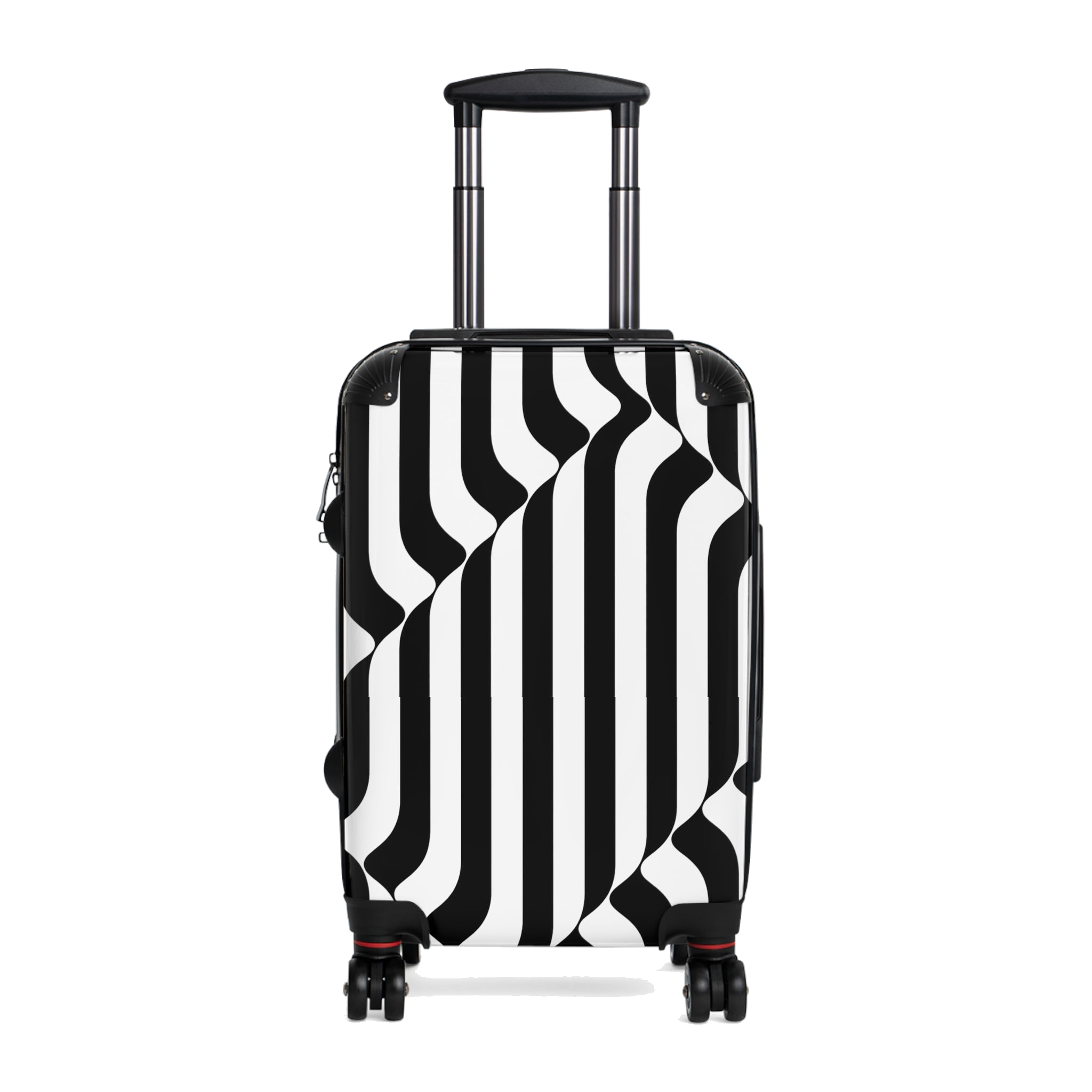 Optic Current — Carry-On Suitcase — floating front view