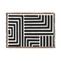 Quarter Turn — Woven Blanket — floating front view
