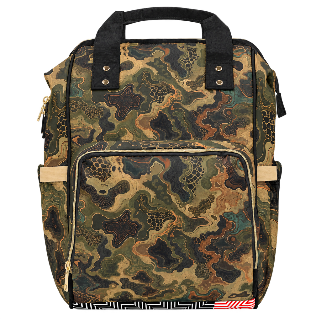 Terrain Carryall — Diaper Backpack — floating front view